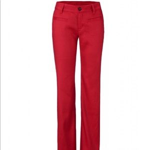 Cabi Valentine Trouser Red 10 Long NWT